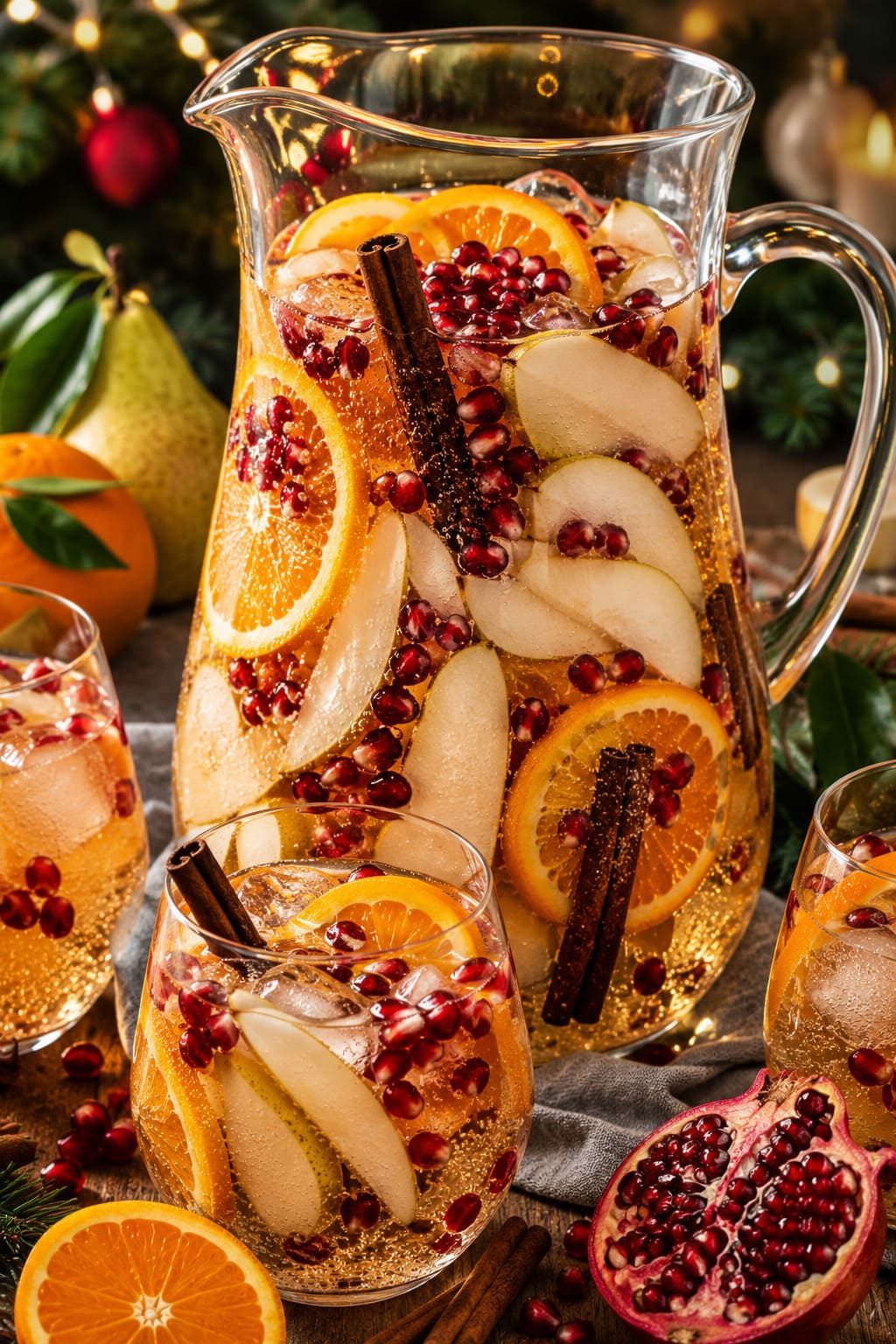 Christmas white sangria recipe: Festive ginger cider cocktail