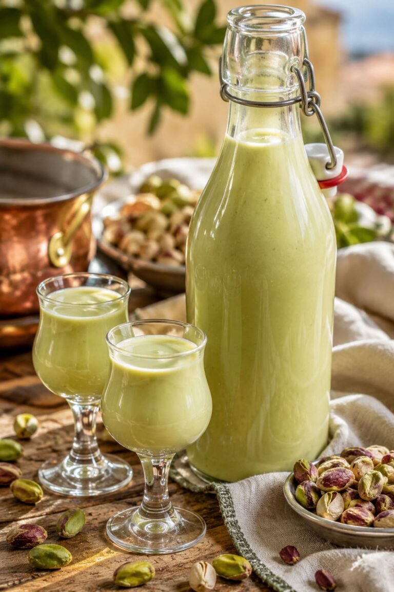 Creamy pistachio liqueur recipe: Sweet vodka dessert elixir Creamy pistachio liqueur recipe: Sweet vodka dessert elixir